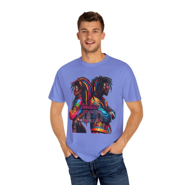 Embrace the Vibrance: Unisex 'Tightly Loc'd' Tee with Electrifying Afrocentric Design - Image 12