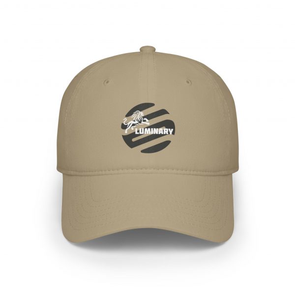 Black Luminary Cap with Lion Graphic - Stylish and Comfortable Adjustable Hat - Perfect for Everyday Wear - Ideal Gift for Men and Women
