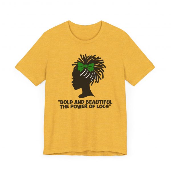 Bold and Beautiful Locs T-Shirt green - Image 19