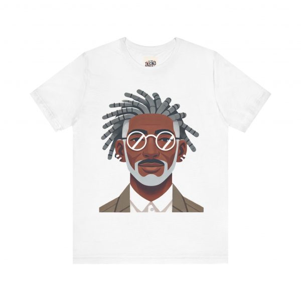 Stylish Elder with Locs T-Shirt - Image 57