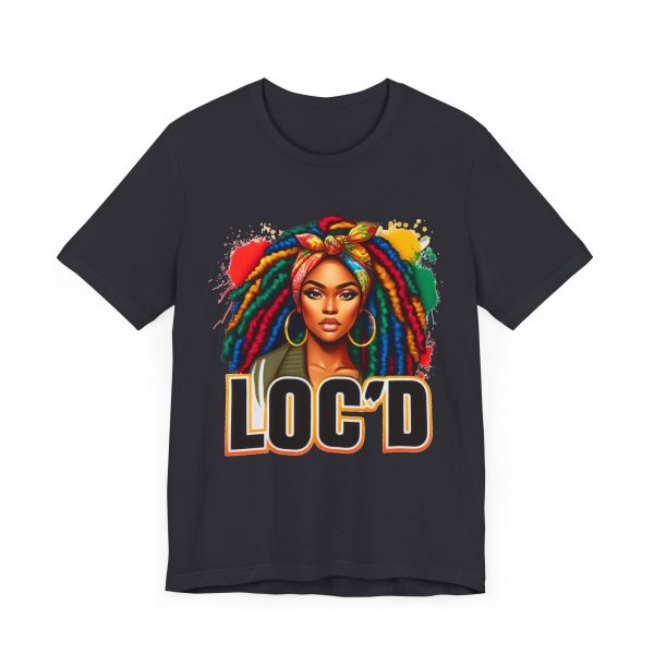 Colorful Loc'd girl splash T-Shirt - Image 67