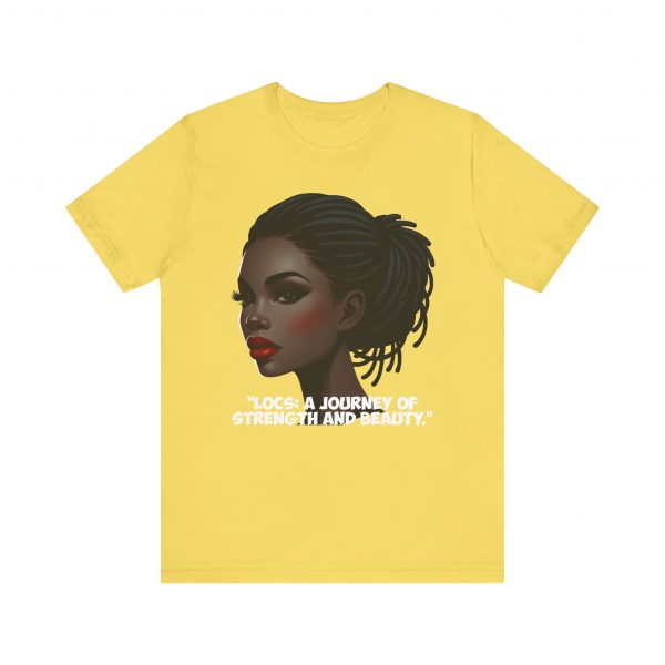 Journey of Strength and Beauty Locs T-Shirt - Image 25