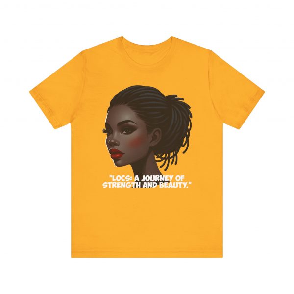 Journey of Strength and Beauty Locs T-Shirt - Image 5