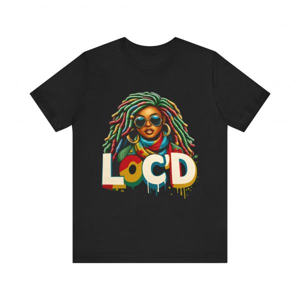 Colorful Loc'd girl T-Shirt - Image 21