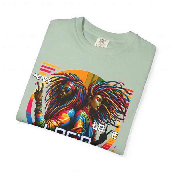 Peace Love Loc'd: Retro-Inspired Unisex Tee Celebrating Unity & Style - Image 23