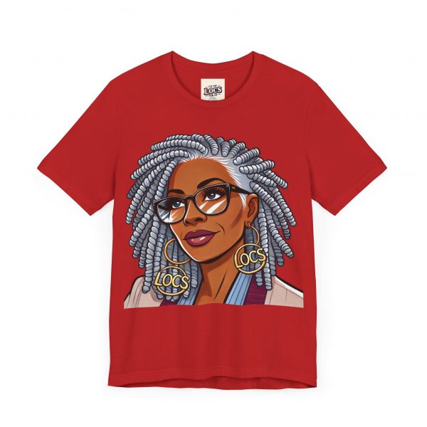 Empowering Woman with Locs T-Shirt - Black Girl Art Tee, Afrocentric Fashion - Image 47