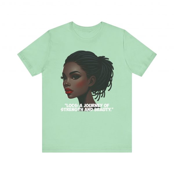 Journey of Strength and Beauty Locs T-Shirt - Image 29
