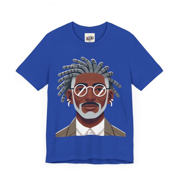 Stylish Elder with Locs T-Shirt - Image 55