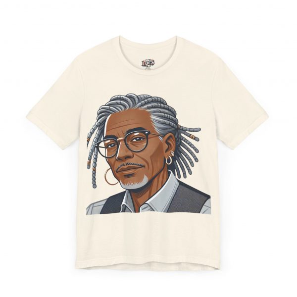 Stylish Elder with Locs T-Shirt - Image 35