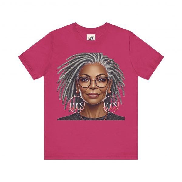 Empowering Woman with Locs T-Shirt - Black Girl Art Tee, Afrocentric Fashion - Image 13