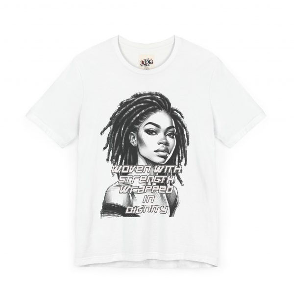 Dignity & Strength Locs Tee - Emblem of Empowerment - Image 31