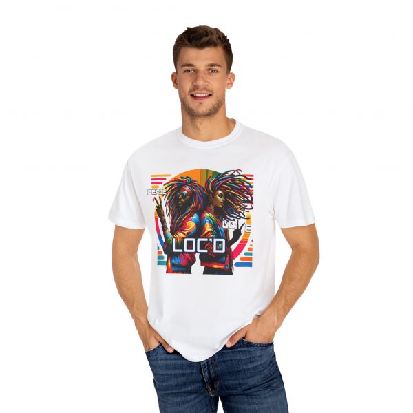 Peace Love Loc'd: Retro-Inspired Unisex Tee Celebrating Unity & Style - Image 16