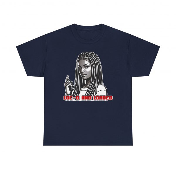 Women's Empowerment LOC'D Tee - Bold Locs Graphic T-Shirt - Image 9