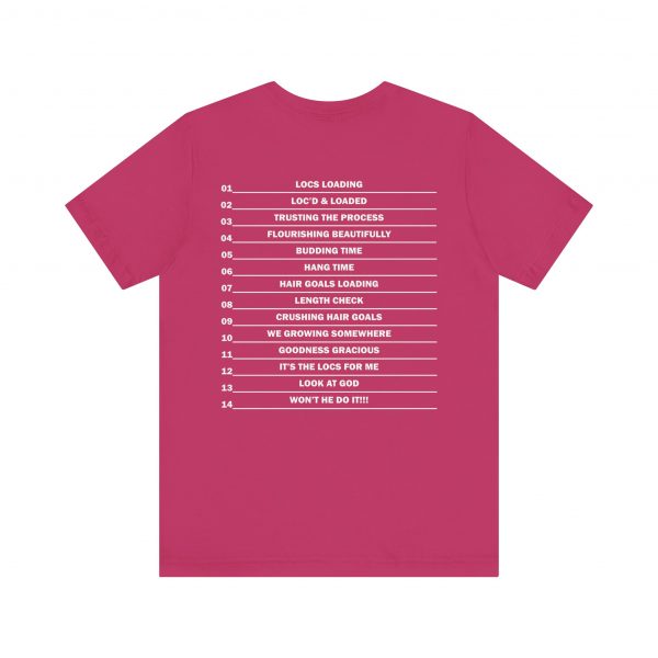 Stylish "It's the Locs for Me" T-Shirt - Empowering Loc Lovers - Image 38