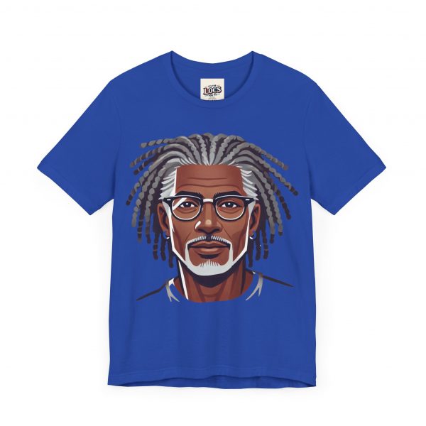 Stylish Elder with Locs T-Shirt - Image 55