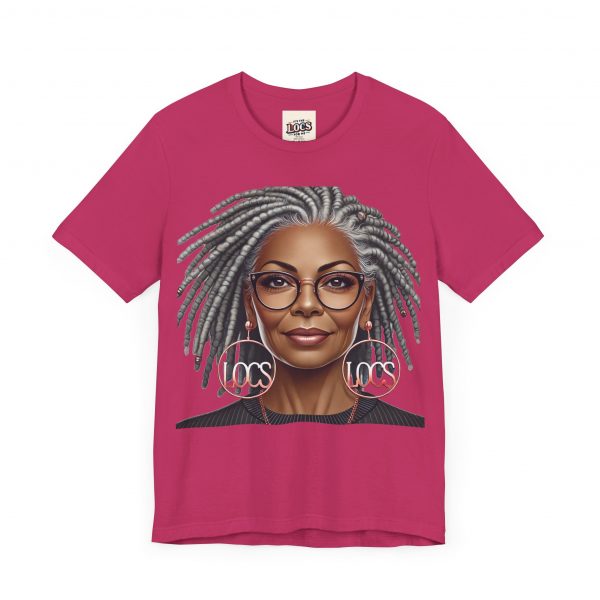 Empowering Woman with Locs T-Shirt - Black Girl Art Tee, Afrocentric Fashion - Image 15