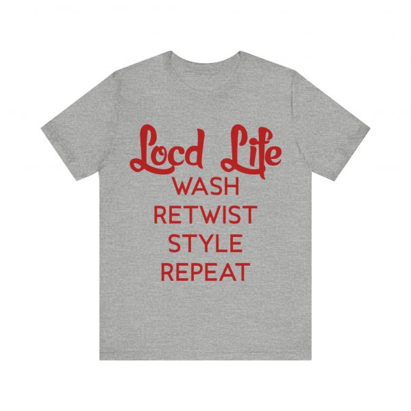 Loc'd Life Wash Retwist Style Repeat T-Shirt