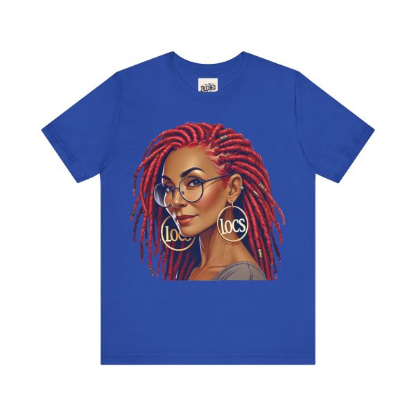 Empowering Woman with Locs White T-Shirt - Black Girl Art Tee, Afrocentric Fashion - Image 53