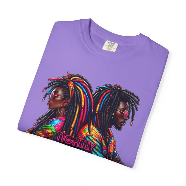 Embrace the Vibrance: Unisex 'Tightly Loc'd' Tee with Electrifying Afrocentric Design - Image 31