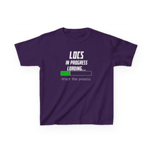 Youth "Locs In Progress" T-Shirt - Image 3
