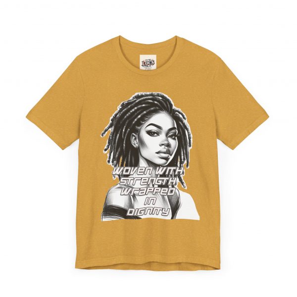 Dignity & Strength Locs Tee - Emblem of Empowerment - Image 51