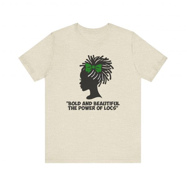 Bold and Beautiful Locs T-Shirt green - Image 45