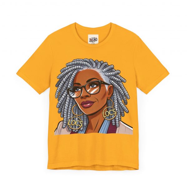 Empowering Woman with Locs T-Shirt - Black Girl Art Tee, Afrocentric Fashion - Image 23