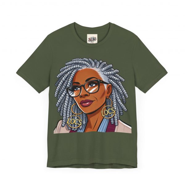 Empowering Woman with Locs T-Shirt - Black Girl Art Tee, Afrocentric Fashion - Image 67