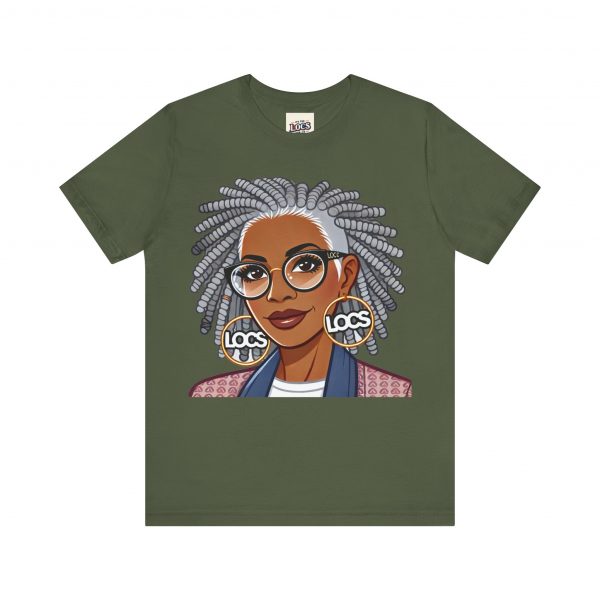 Empowering Woman with Locs T-Shirt - Black Girl Art Tee, Afrocentric Fashion - Image 65
