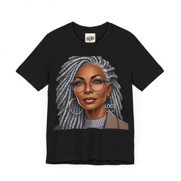 Empowering Woman with Locs T-Shirt - Black Girl Art Tee, Afrocentric Fashion - Image 19