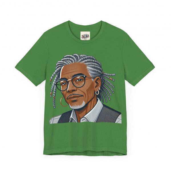 Stylish Elder with Locs T-Shirt - Image 31