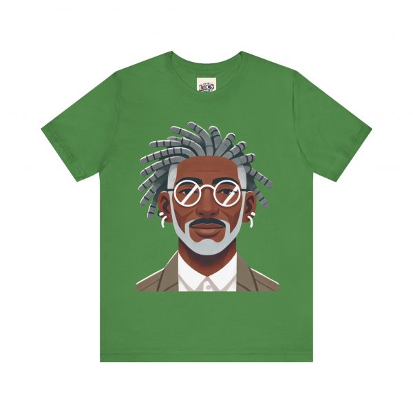 Stylish Elder with Locs T-Shirt - Image 29