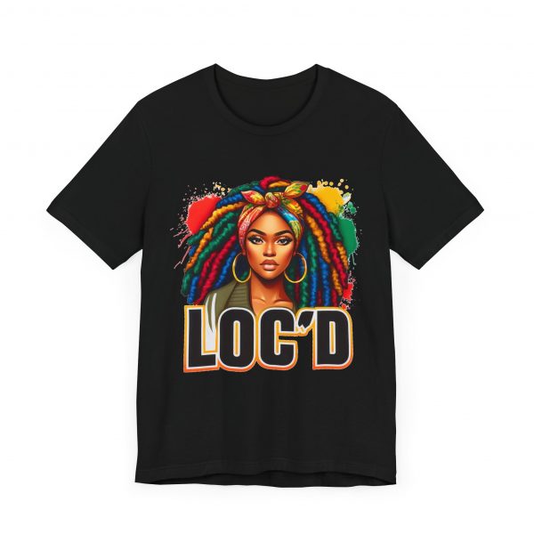 Colorful Loc'd girl splash T-Shirt - Image 23