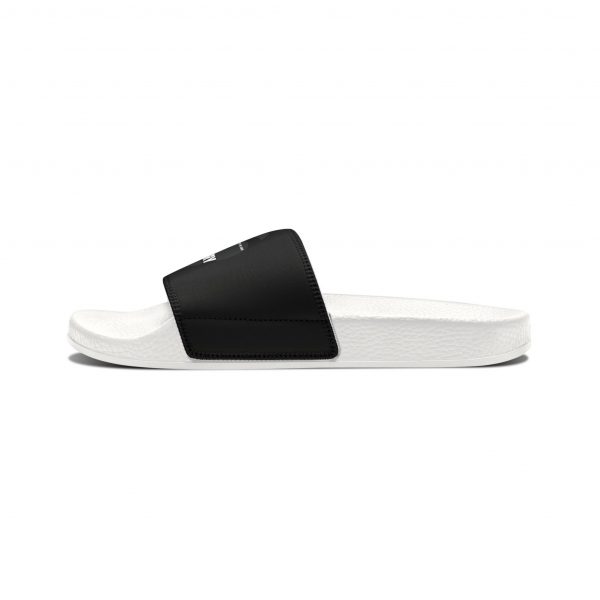 Luminary Black Slide Sandals with Lion Graphic - Stylish and Comfortable Footwear - Perfect for Casual Wear - Unisex Slides for Men and Women - Image 7
