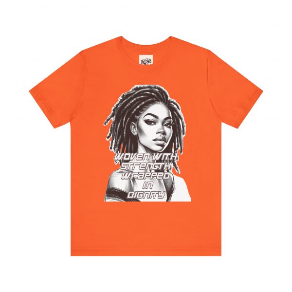 Dignity & Strength Locs Tee - Emblem of Empowerment - Image 13