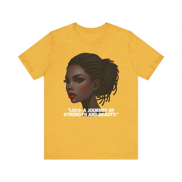 Journey of Strength and Beauty Locs T-Shirt - Image 17