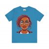 Empowering Woman with Locs White T-Shirt - Black Girl Art Tee, Afrocentric Fashion - Image 45
