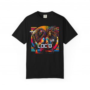 Peace Love Loc'd: Retro-Inspired Unisex Tee Celebrating Unity & Style