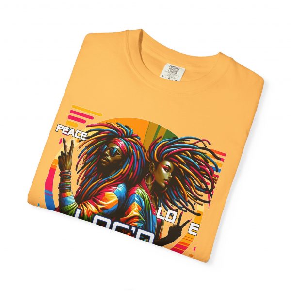 Peace Love Loc'd: Retro-Inspired Unisex Tee Celebrating Unity & Style - Image 35