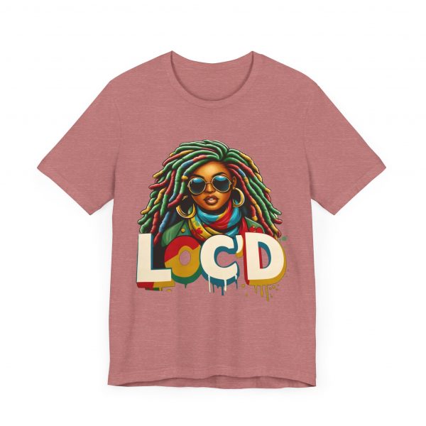 Colorful Loc'd girl T-Shirt - Image 11