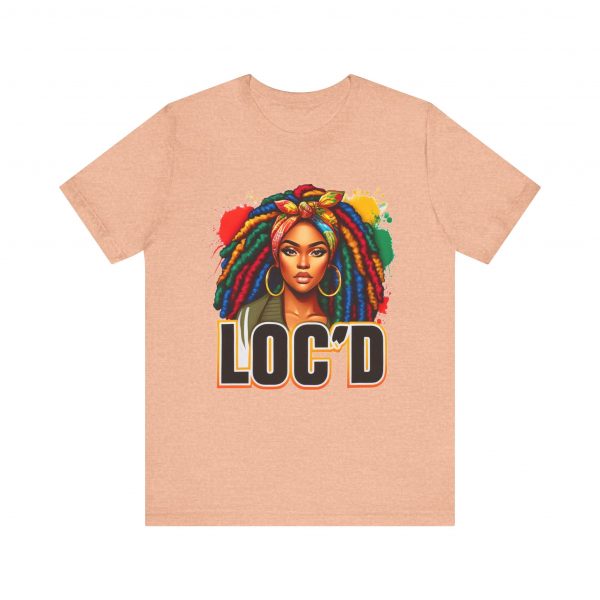 Colorful Loc'd girl splash T-Shirt - Image 49