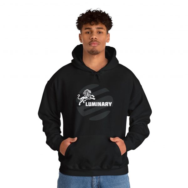 Black Luminary Hoodie for Men - Stylish Lion Graphic Pullover - Comfortable and Warm Streetwear - Perfect Gift for Fashion-Forward Men - Image 25