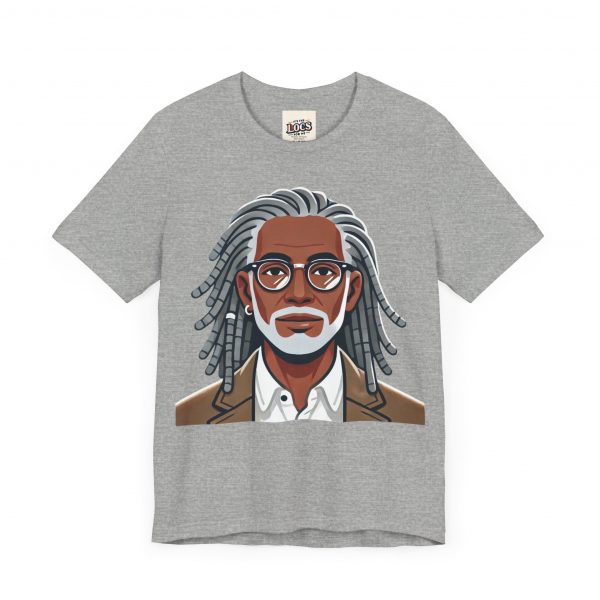 Stylish Elder with Locs T-Shirt - Image 11