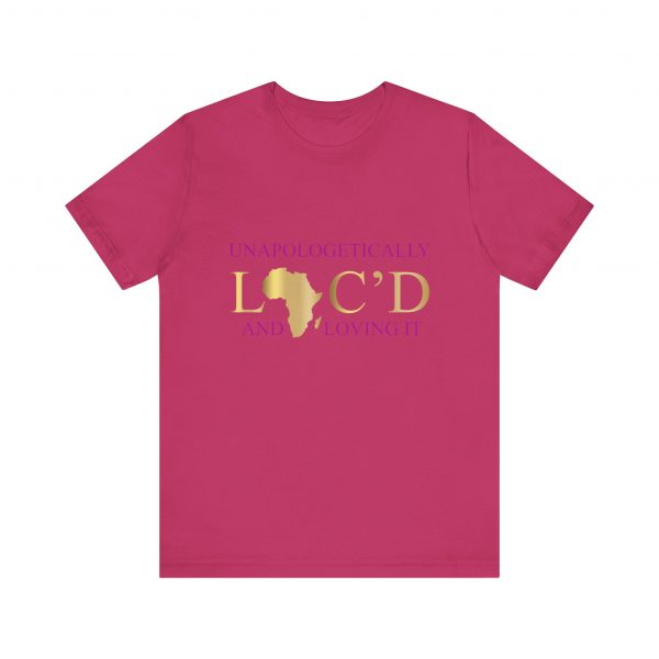Unapologetically Loc-d Kids Tee - Youth T-Shirt for Dreadlock Pride and African Heritage