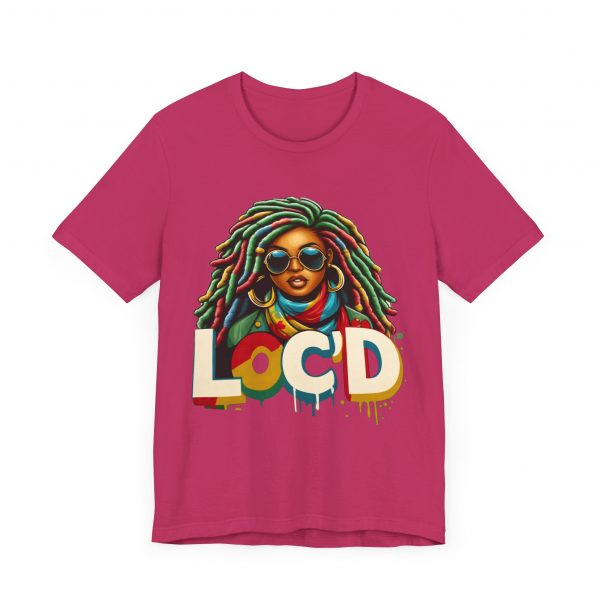Colorful Loc'd girl T-Shirt - Image 31
