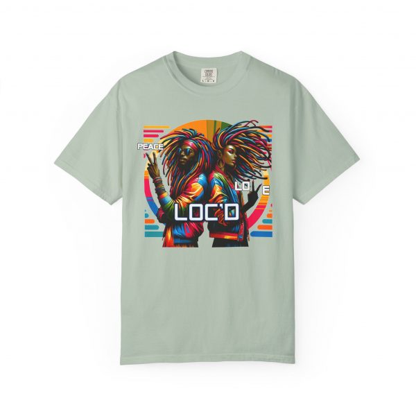 Peace Love Loc'd: Retro-Inspired Unisex Tee Celebrating Unity & Style - Image 21