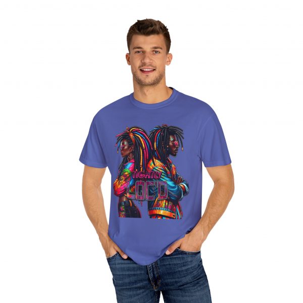 Embrace the Vibrance: Unisex 'Tightly Loc'd' Tee with Electrifying Afrocentric Design - Image 16