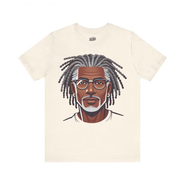 Stylish Elder with Locs T-Shirt - Image 33