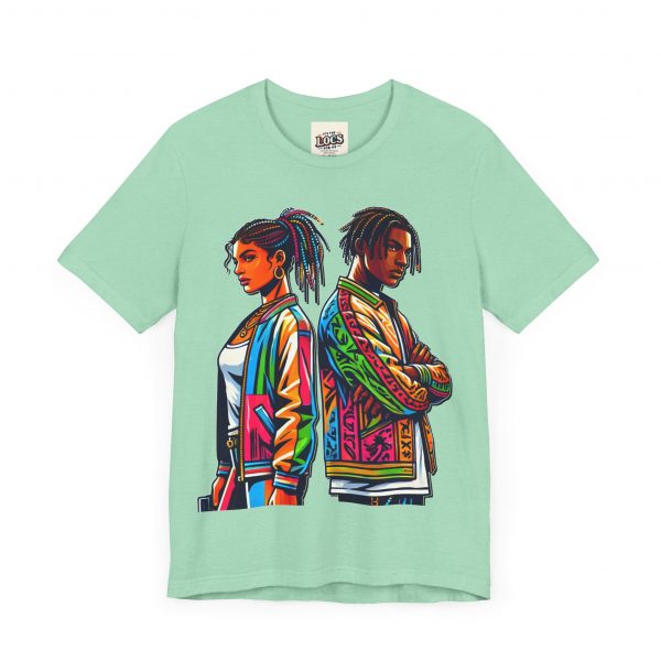 Vibrant Duo Locs T-Shirt – Bold and Beautiful - Image 27