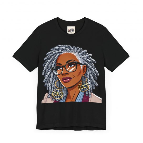 Empowering Woman with Locs T-Shirt - Black Girl Art Tee, Afrocentric Fashion - Image 19
